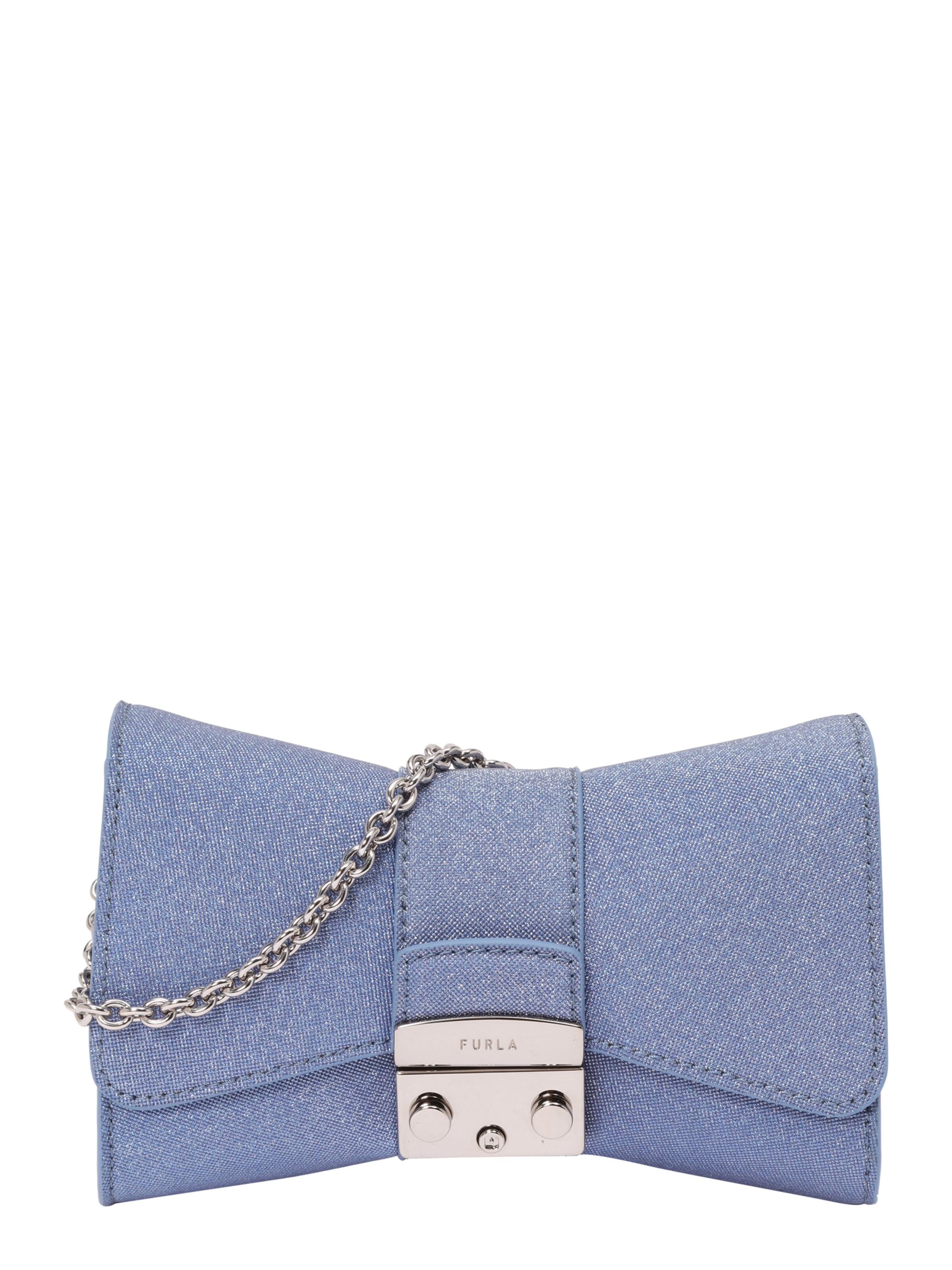 FURLA Crossbody bag 'Metropolis Remix' in Blue: front