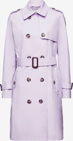 ESPRIT Between-Seasons Coat in Purple: front