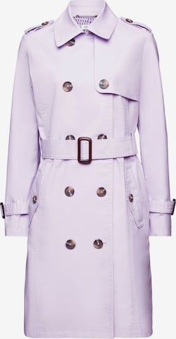 Manteau mi-saison ESPRIT en violet : devant