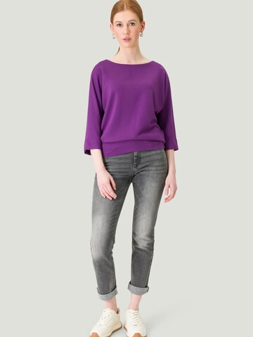 zero Sweatshirt 'Scuba' in Purple