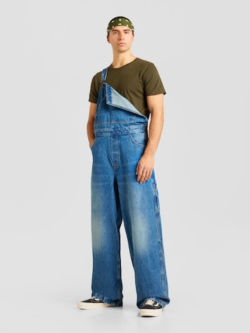 WEEKDAY Regular Dungaree jeans 'Astro' in Blue