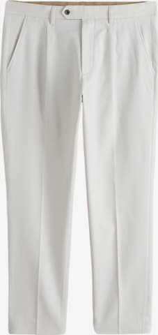 Next Trousers with creases in White: front