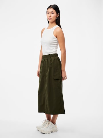 PIECES Skirt 'JOBINA' in Green