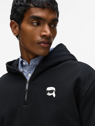 Karl Lagerfeld - Sudadera 'Ikon' en negro