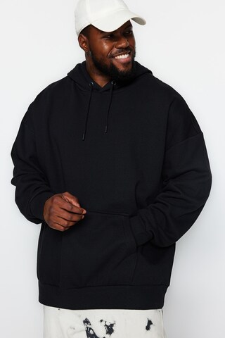 Trendyol Sweatshirt in Schwarz: Vorderseite