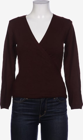 HALLHUBER Pullover M in Braun: Vorderseite