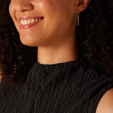 Boucles d'oreilles 'Klassisch' Lucardi en or : devant