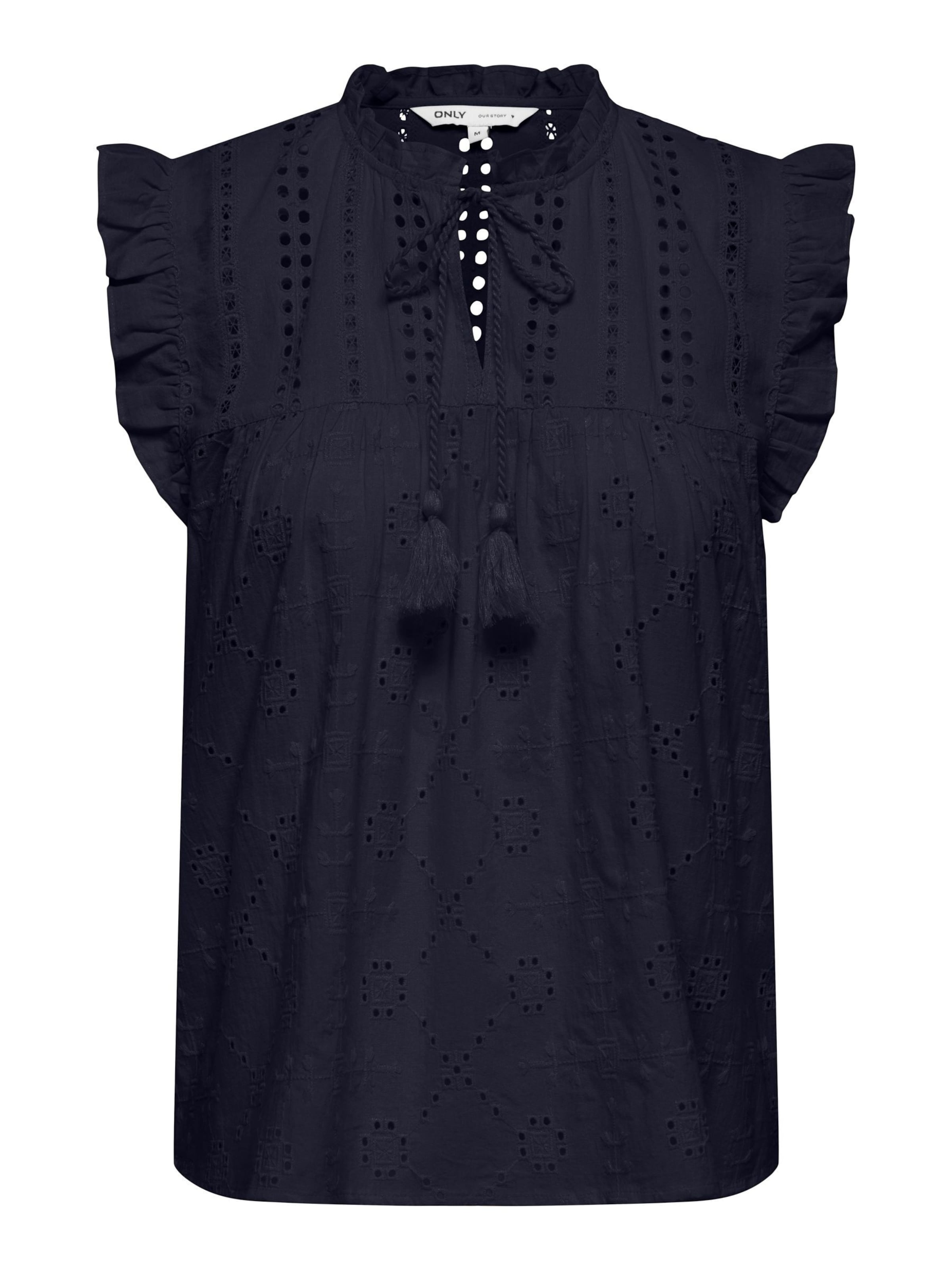 ONLY Bluse 'ONLReva' i blå: forside