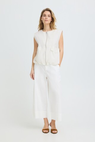 Pulz Vest i hvid