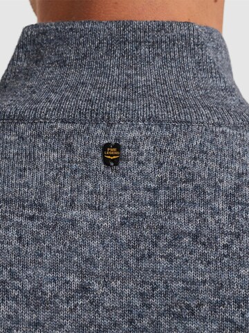 PME Legend Tröja 'Cardigan with zipper closure' i lila
