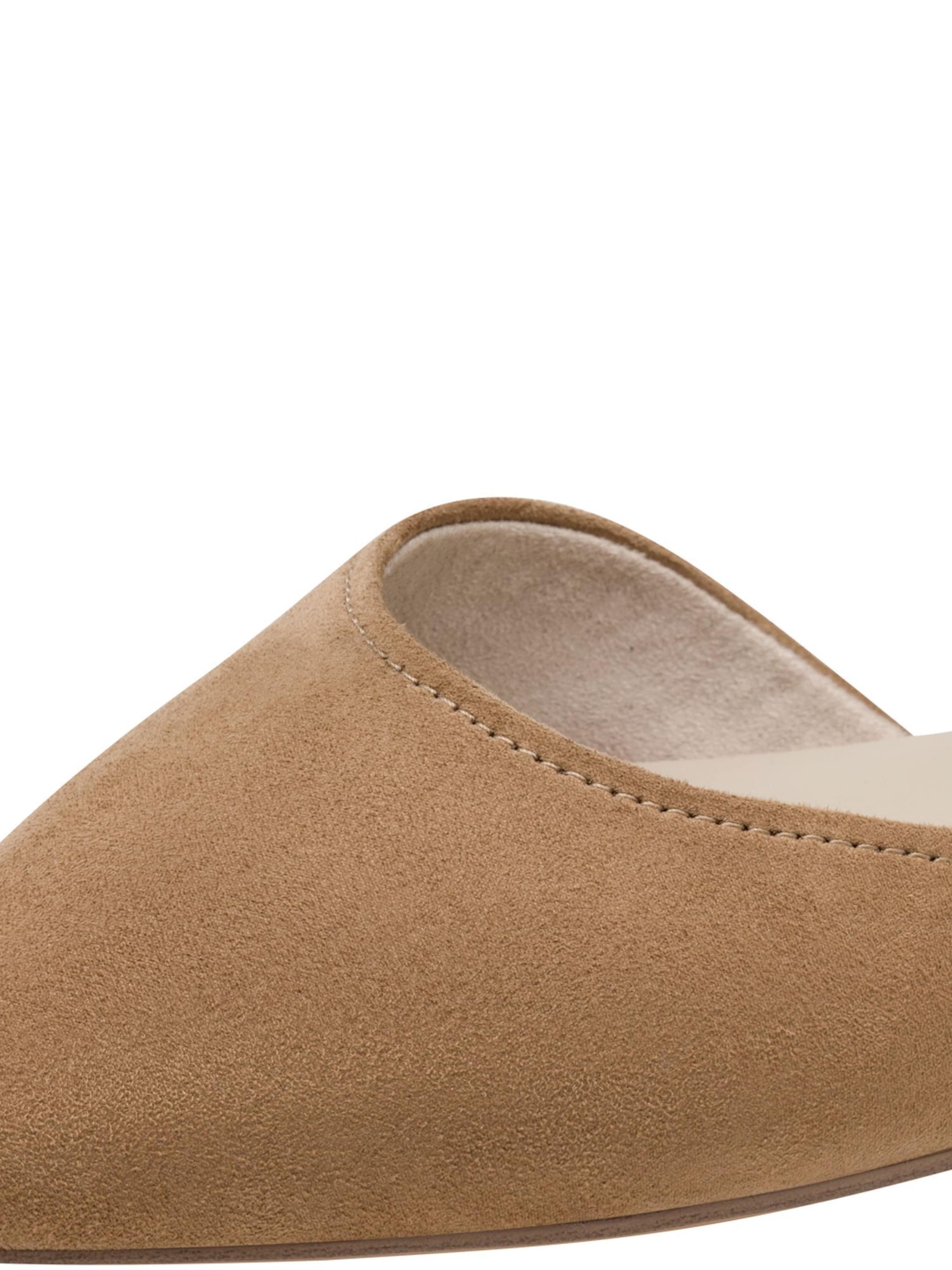 Ballerines à lanières Tamaris en marron