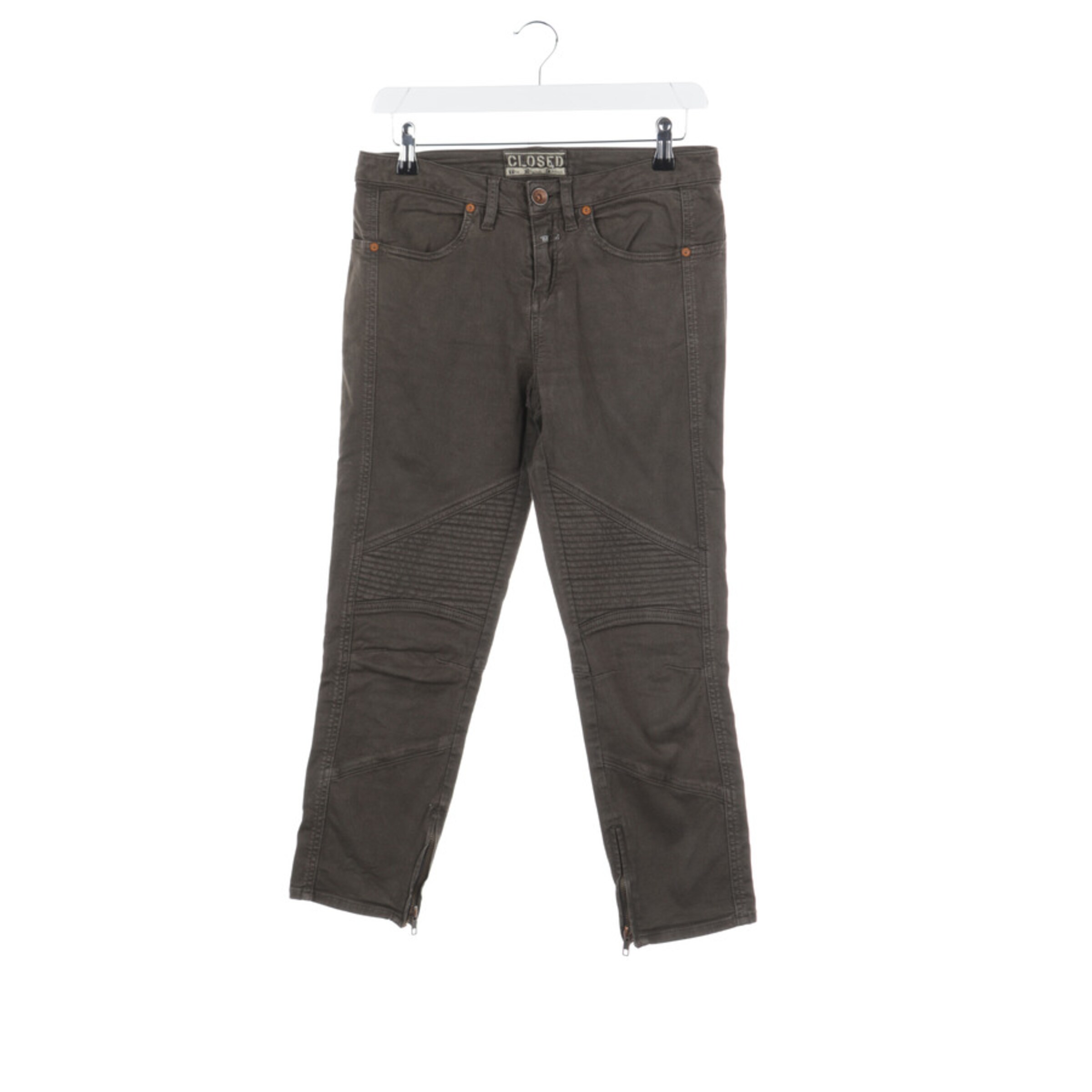 Closed Pants in S in Brown: front