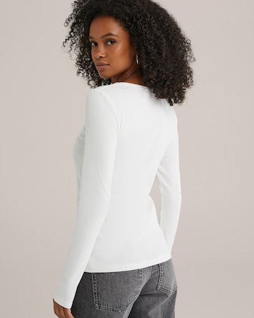WE Fashion T-shirt i vit