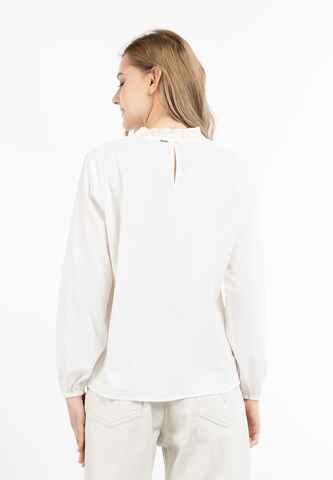 DreiMaster Vintage - Blusa en blanco