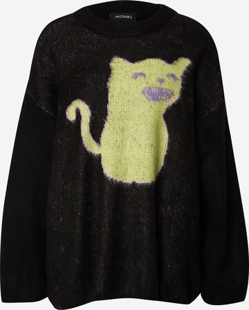 Monki Sweater in Black: front