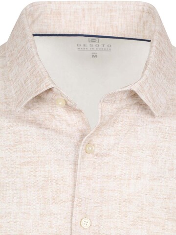DESOTO Slim Fit Hemd‌‌‌‌‌‌ in Beige