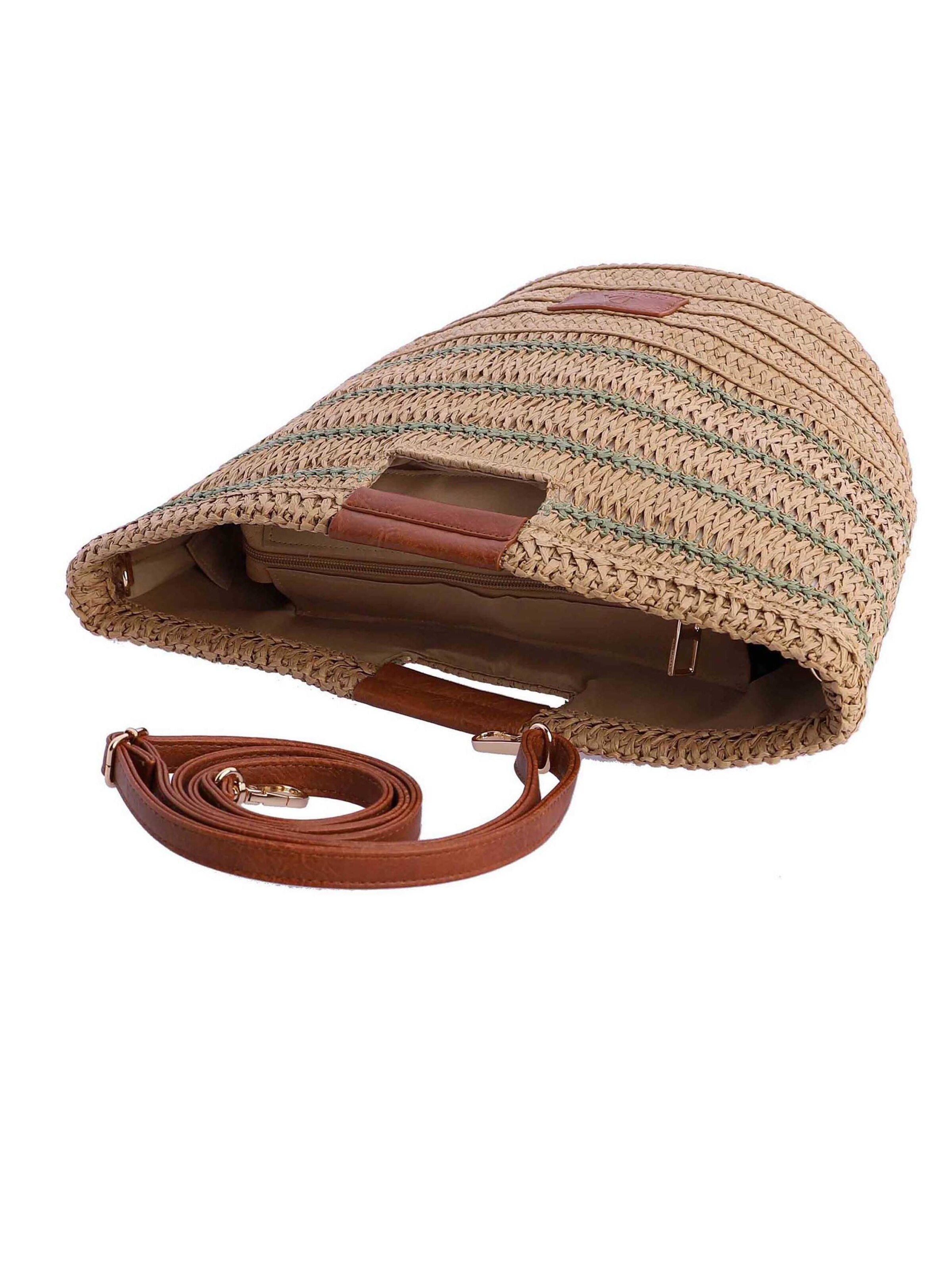 Don Algodon - Bolso de hombro 'Fione' en verde