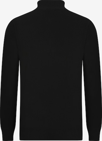 DENIM CULTURE Sweater 'Honour' in Black
