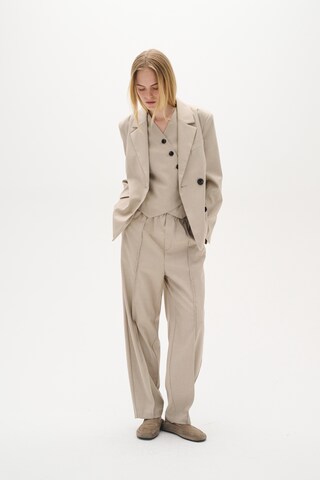 InWear Loose fit Trousers 'Umali' in Brown