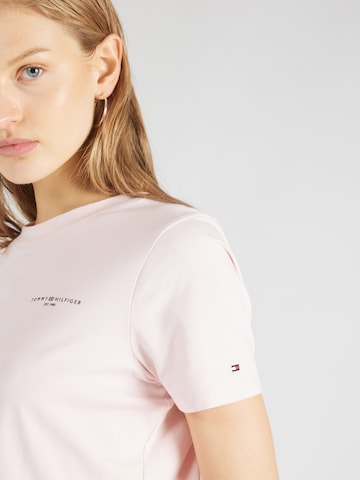 TOMMY HILFIGER T-shirt '1985' i rosa