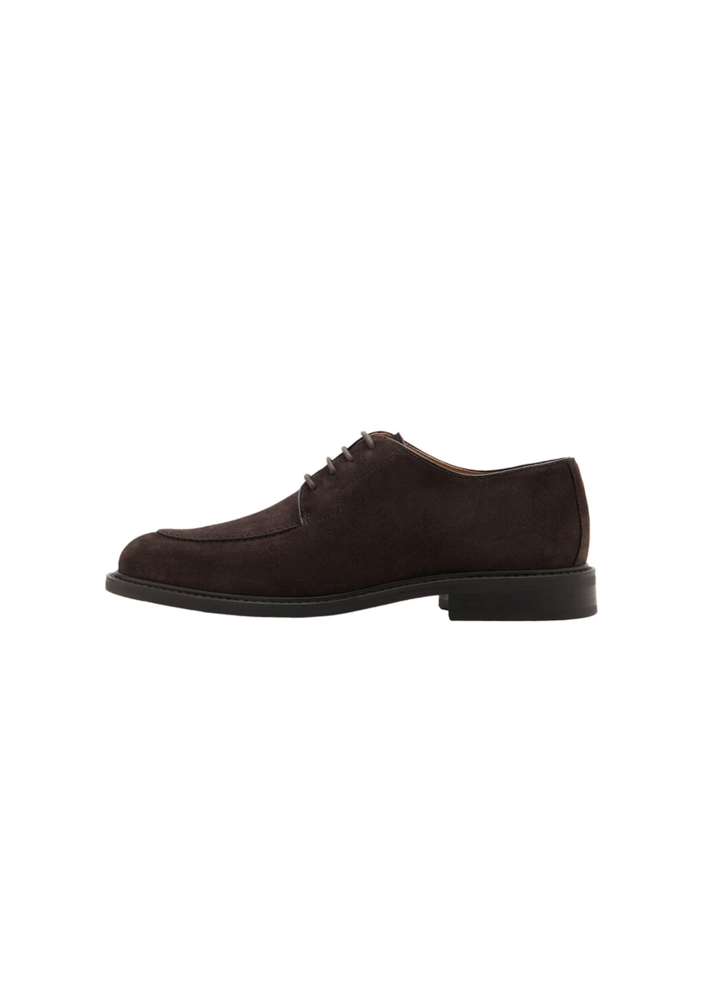 MANGO MAN Lace-Up Shoes 'Bordon' in Dark brown, Item view