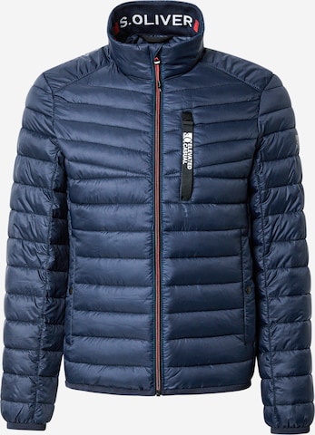 s.Oliver Übergangsjacke in Blau: Vorderseite