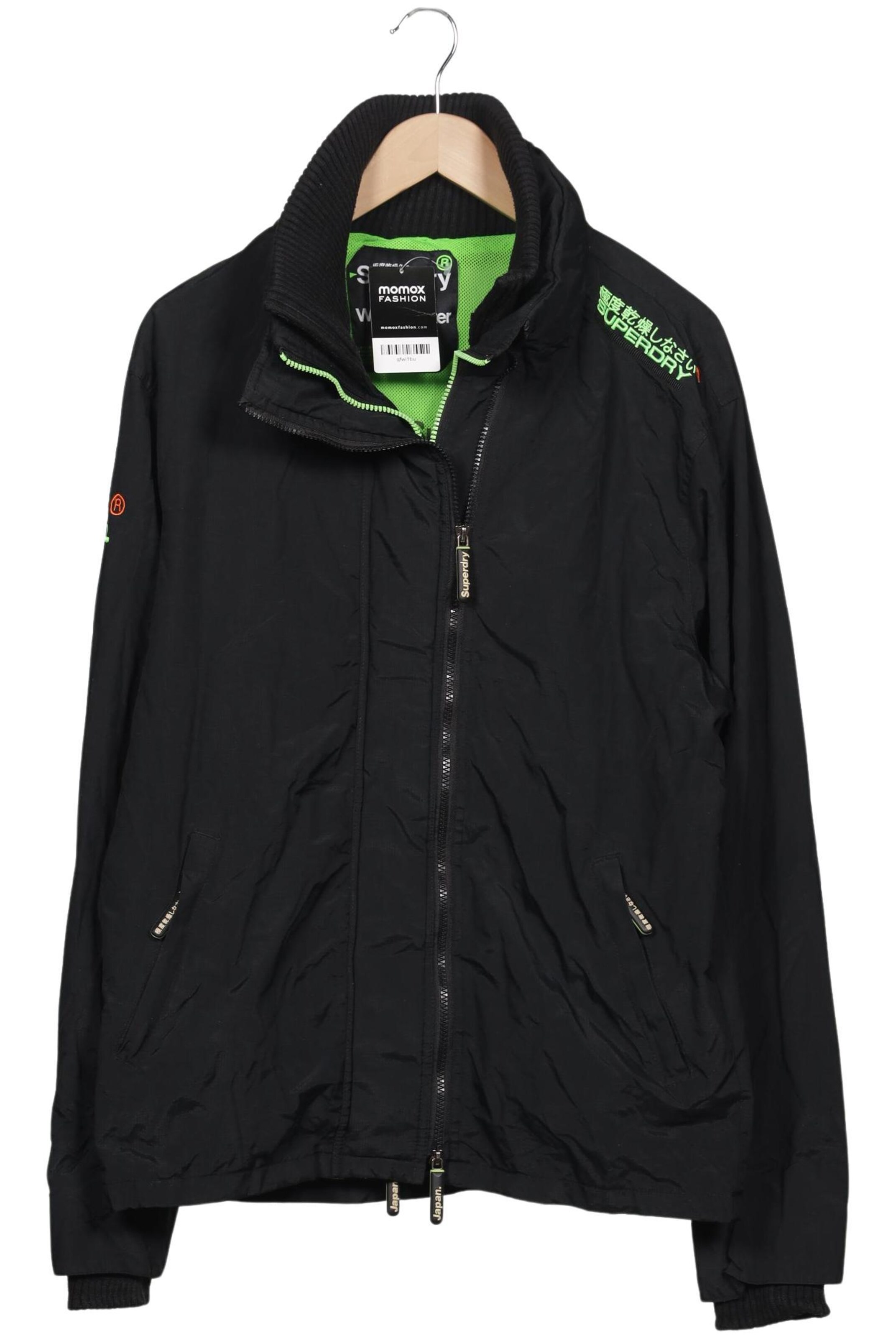 Superdry & Co Jacket & Coat in L in Black: front