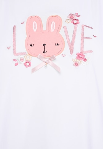 MYMO Shirt 'Pop' in Wit