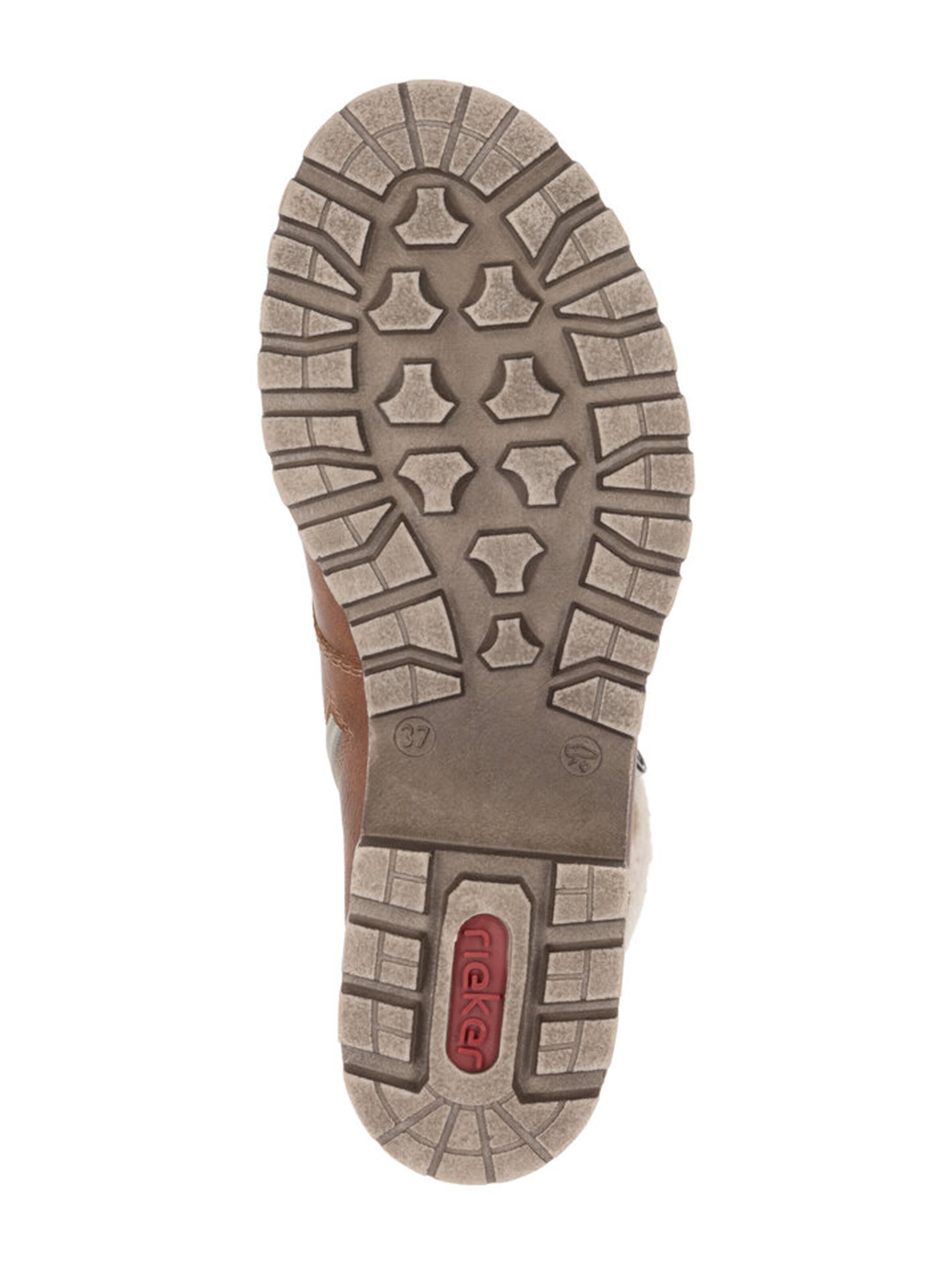 Bottines à lacets Rieker en marron