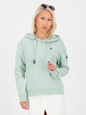 Alife and Kickin Sweatshirt 'TwigAK' in Green: front