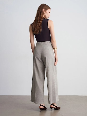 Wide Leg Pantalon 'Hose' Dilvin en gris