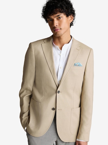 Next Businesskavaj i beige: framsida