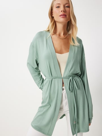 Happiness İstanbul Πλεκτή ζακέτα σε πράσινο