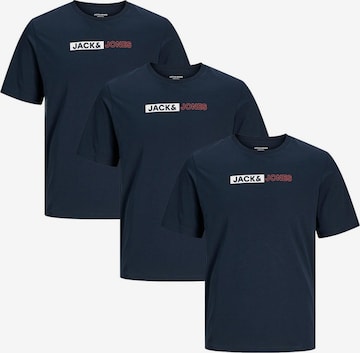 JACK & JONES Shirt 'Corp' in Blau: Vorderseite