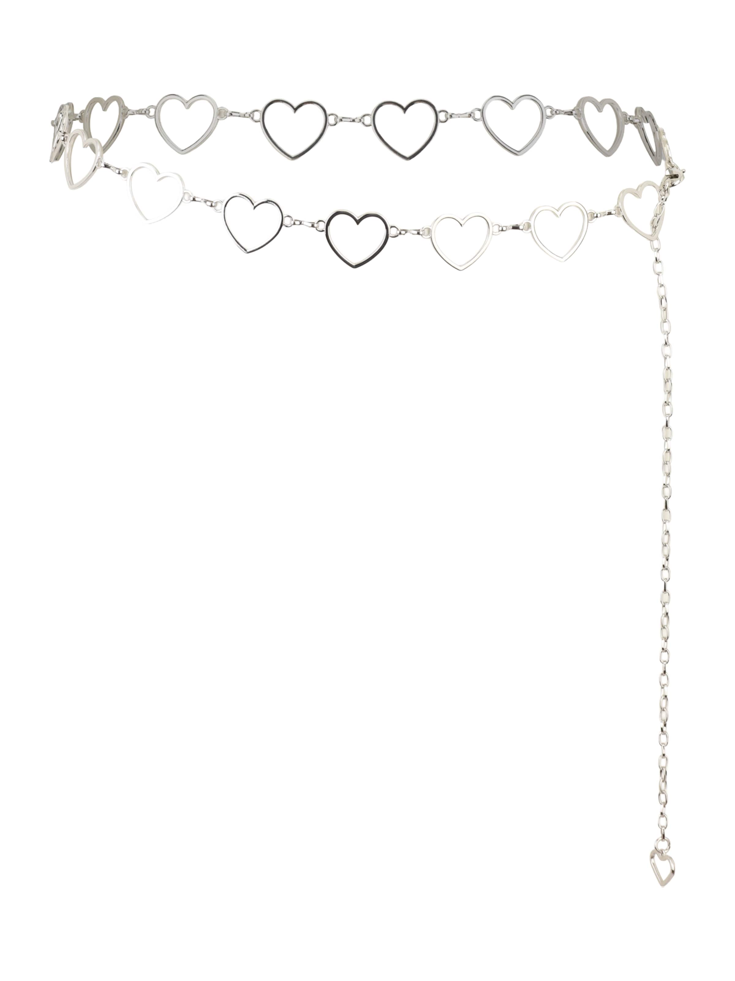 VANZETTI Belt in Silver: front