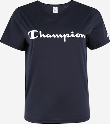 Champion Authentic Athletic Apparel Póló - kék: elől