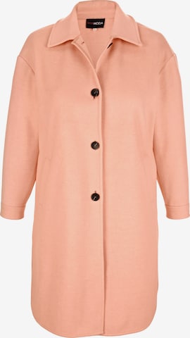 MIAMODA Between-Seasons Coat in Orange: front