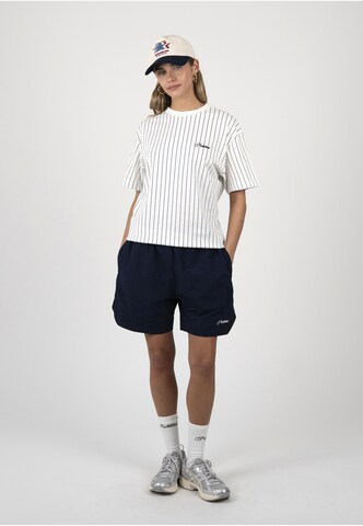 Wide Leg Pantalon 'Low Tide' Prohibited en bleu