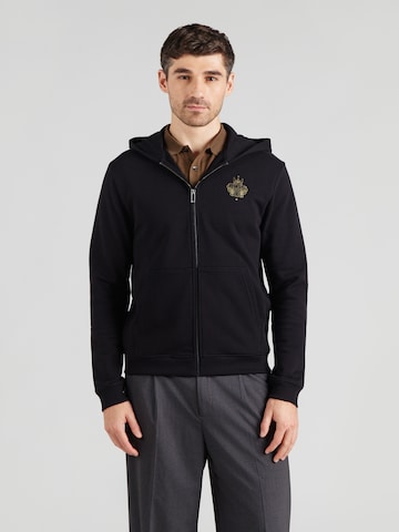 BOSS Mikina 'Zixi' – černá: přední strana