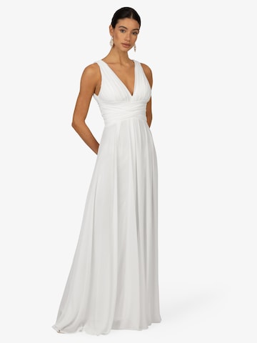 Kraimod Evening Dress in White: front