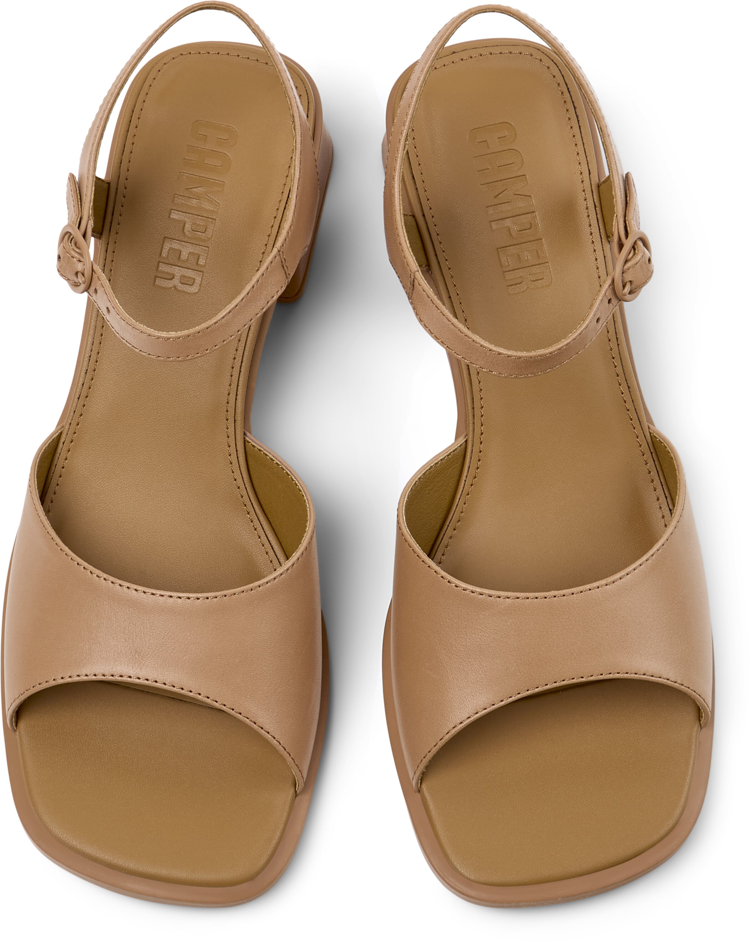 Sandalo con cinturino 'Kora' di CAMPER in beige