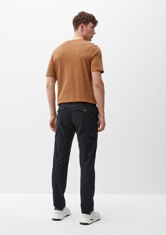 Regular Pantalon cargo s.Oliver en bleu