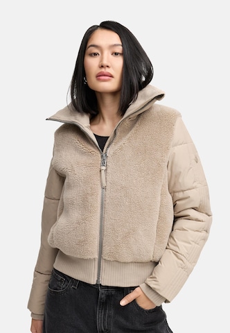 Giacca invernale di NAVAHOO in beige: frontale