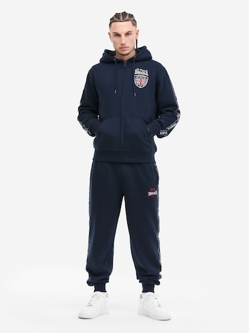 LONSDALE Sweatjacke in Blau