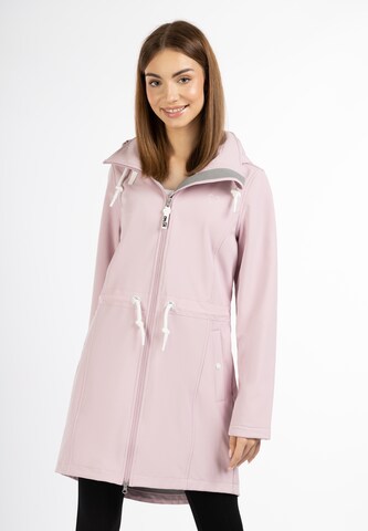 myMo ATHLSR Raincoat in Pink: front