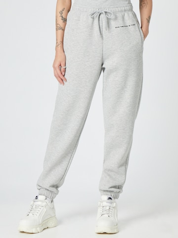 ABOUT YOU x Dardan Loose fit Pants 'Sammy' in Grey