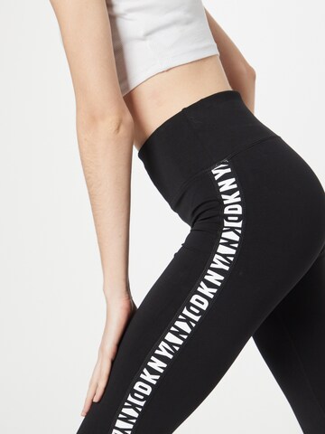 DKNY Performance Skinny Workout Pants in Black