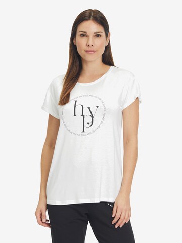 T-shirt Betty Barclay en blanc : devant