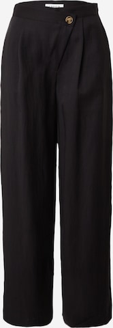 EDITED Wide leg Trousers 'Nena' in Black: front