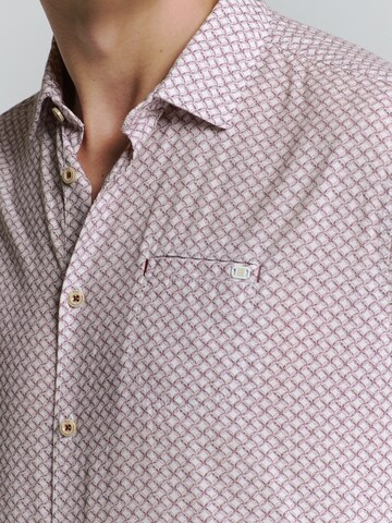 No Excess Regular fit Overhemd in Lila